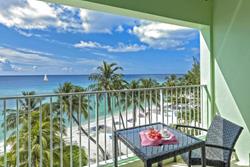 Coconut Court Hotel - Barbados. Deluxe Ocean Front Room, balcony. 